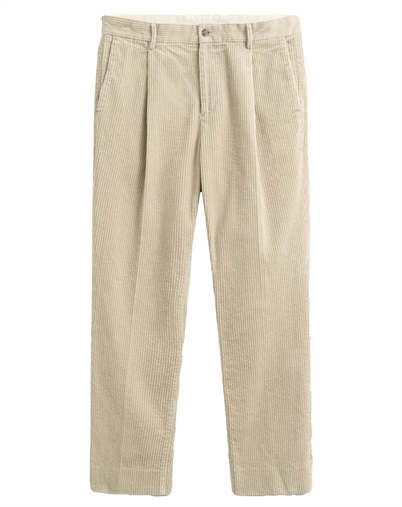 Gant - Corduroy Suit Bukser - Clay Beige